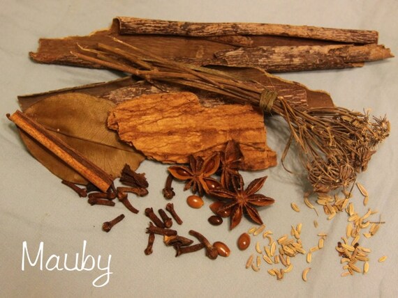 Mauby Bark Packet Includes All Spices And Recipe To Make The Etsy