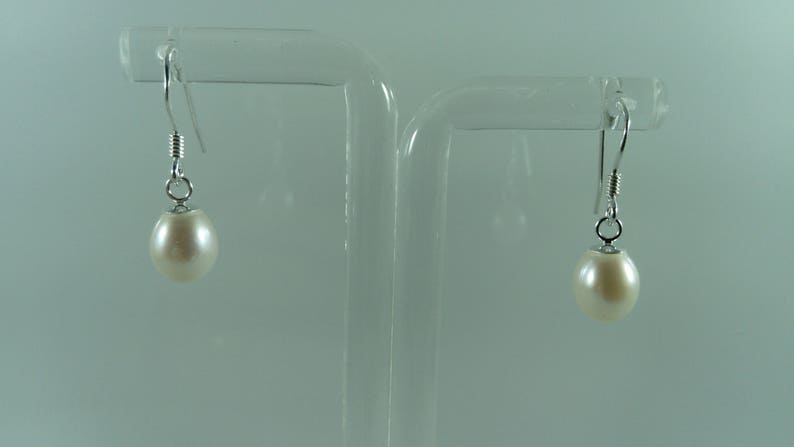 Cultured Pearl Earrings image 8