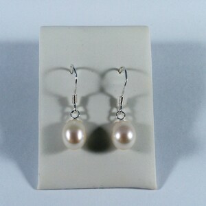 Cultured Pearl Earrings image 1