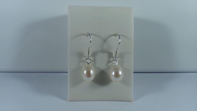 Cultured Pearl Earrings image 5