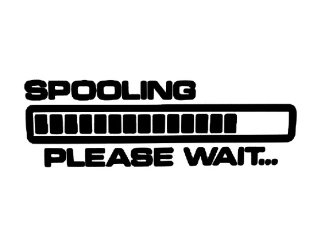 Spooling Turbo Bumper Sticker-car Decal-laptop Sticker-tumbler - Etsy