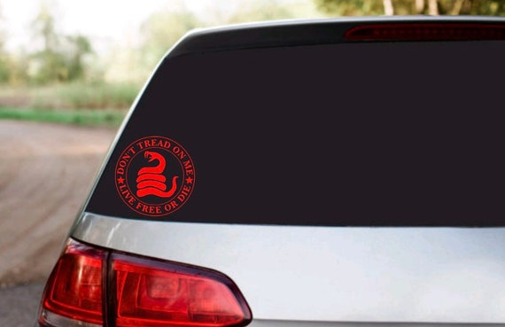 Dont tread on me bumper sticker deals