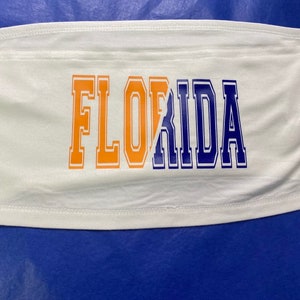 Custom Personalized Bandeau Top. College Apparel. Custom Team or Camp. Tailgate. Game Day, Commitment Gift.