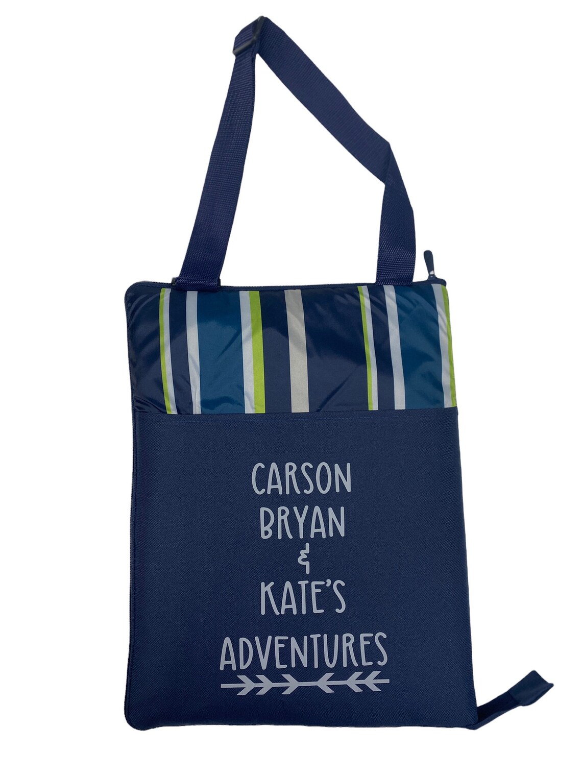 Personalized Outdoor Picnic Blanket & Tote Etsy