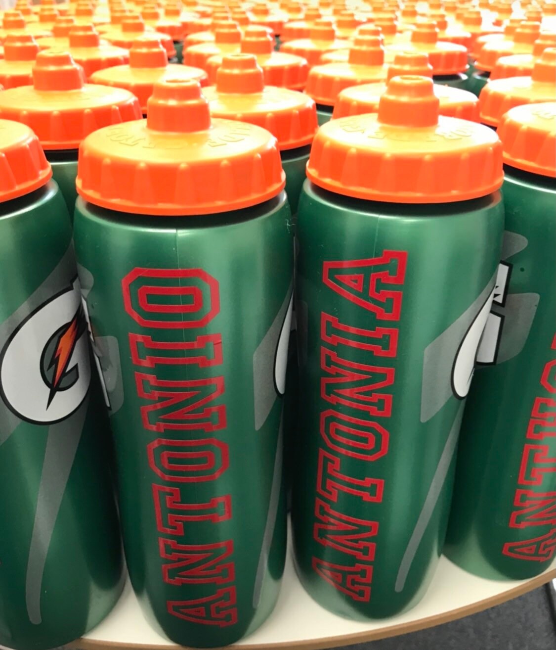 Gatorade bottle name collar cheap