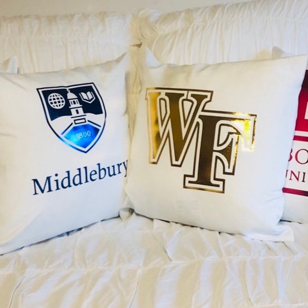Decorative College Pillows Etsy