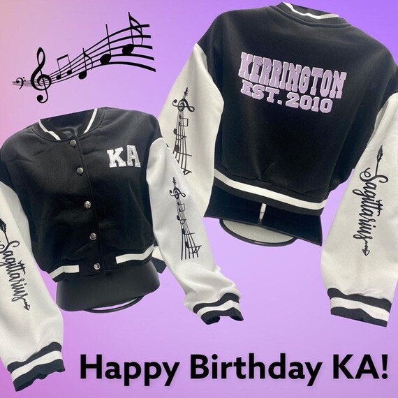 Ladies black top jersey jacket