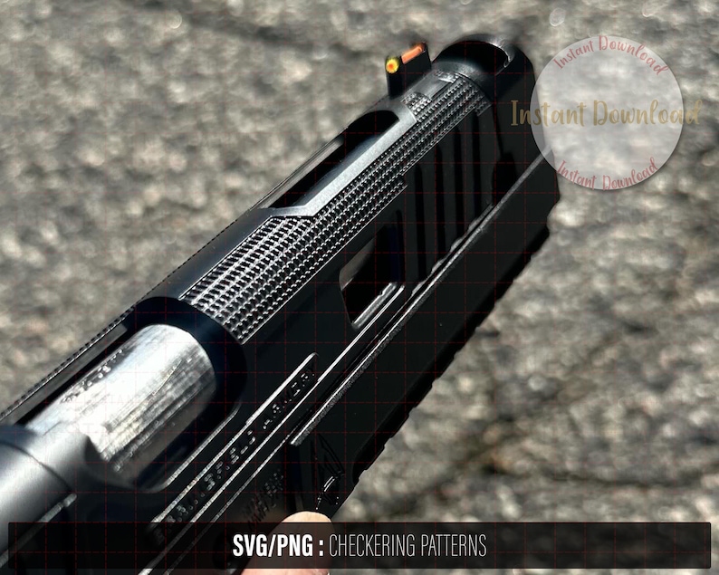 Hand Checkering Patterns Custom Checkering Pattern/1911 Checkering/firearms Engraving/instant Download ...