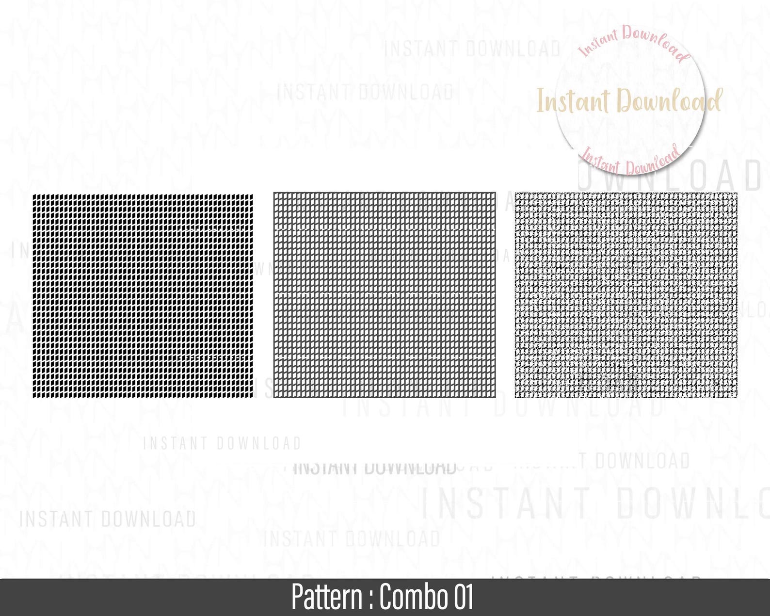 Glock Stippling 'patterns Combo 01' Pattern File, Firearms Engraving ...