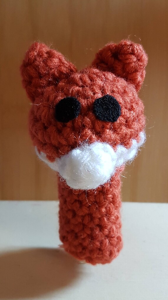 fox finger puppet
