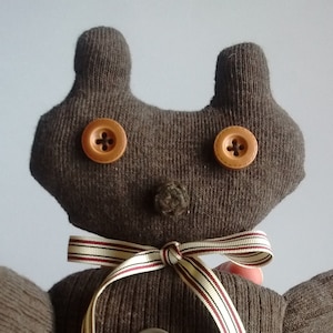 1940s style Brown Sock Teddy