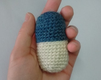 1940s style Blue Sleeping Pill Lavender Sachet
