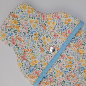 1940s style Spring Floral Quilted Hot Water Bottle Cover (hot water bottle not included)