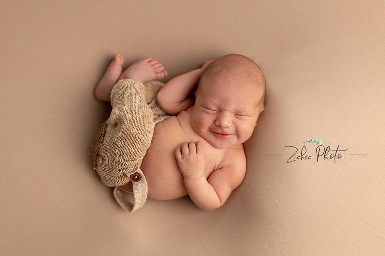 RTS Beanbag Backdrop Newborn Photography Prop Drop Fabric Stretchy Long Stretch Natural Colours Prop Posing Jersey Knit Cover Blanket Beige image 2