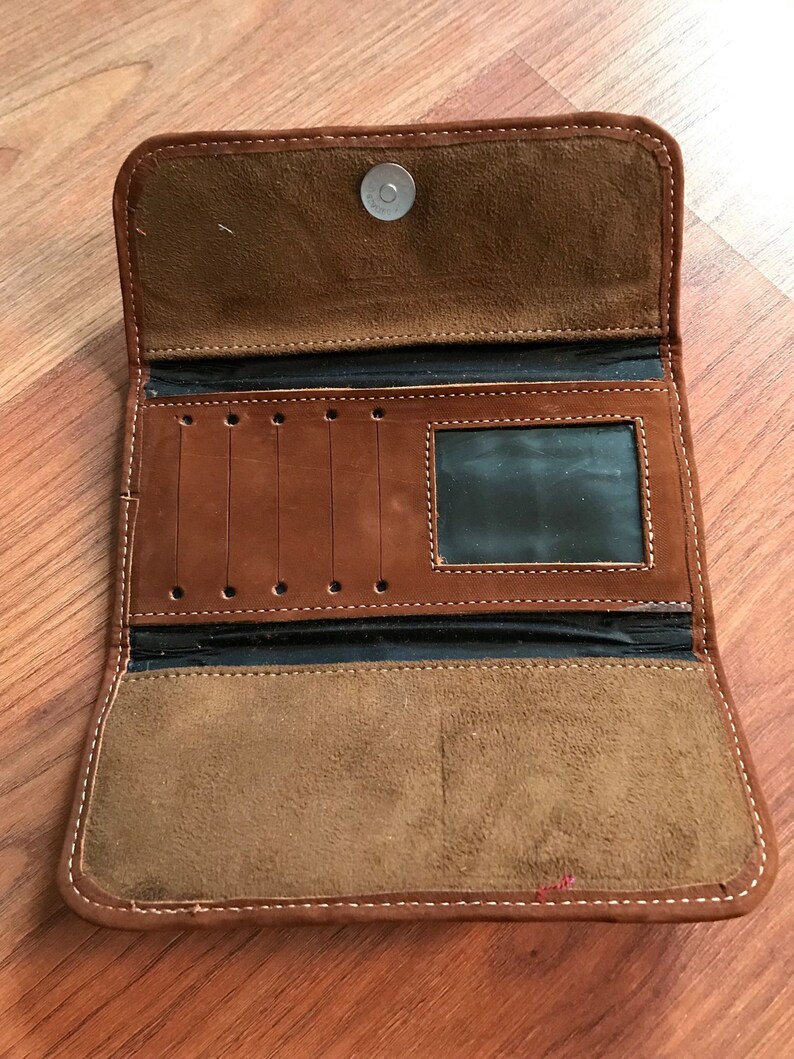 Mexican Embroidered Wallet. Handmade Mexican Wallet. Colorful Etsy