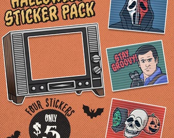 Horror Movie Sticker Pack