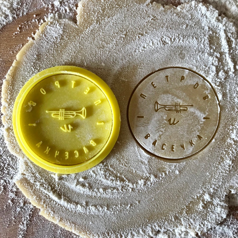 Business logo cookie cutter. Custom cookie stamp. Personalized Etsy