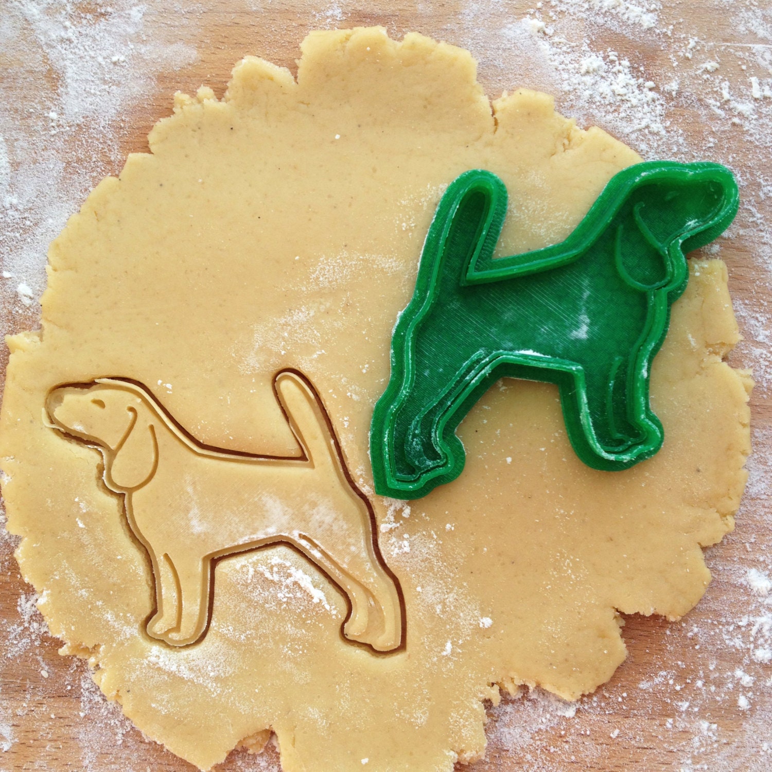Beagle cookie cutter. Dog cookie cutter. Beagle cookies Etsy