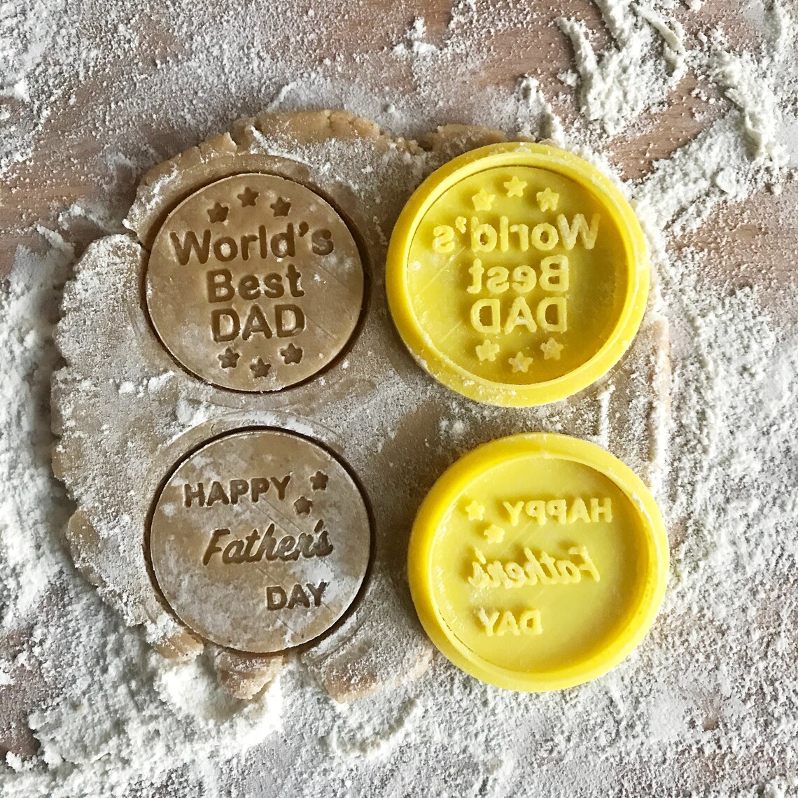 Best dad cookie cutter. Happy father's day lettering Etsy