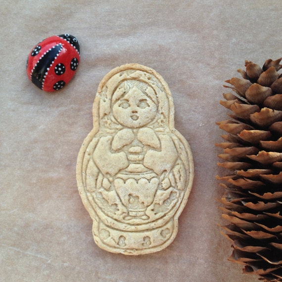 Russe Timbre de Cookie Japonais Cutter Matryoshka Cookie Cutter POUPEES RUSSES.