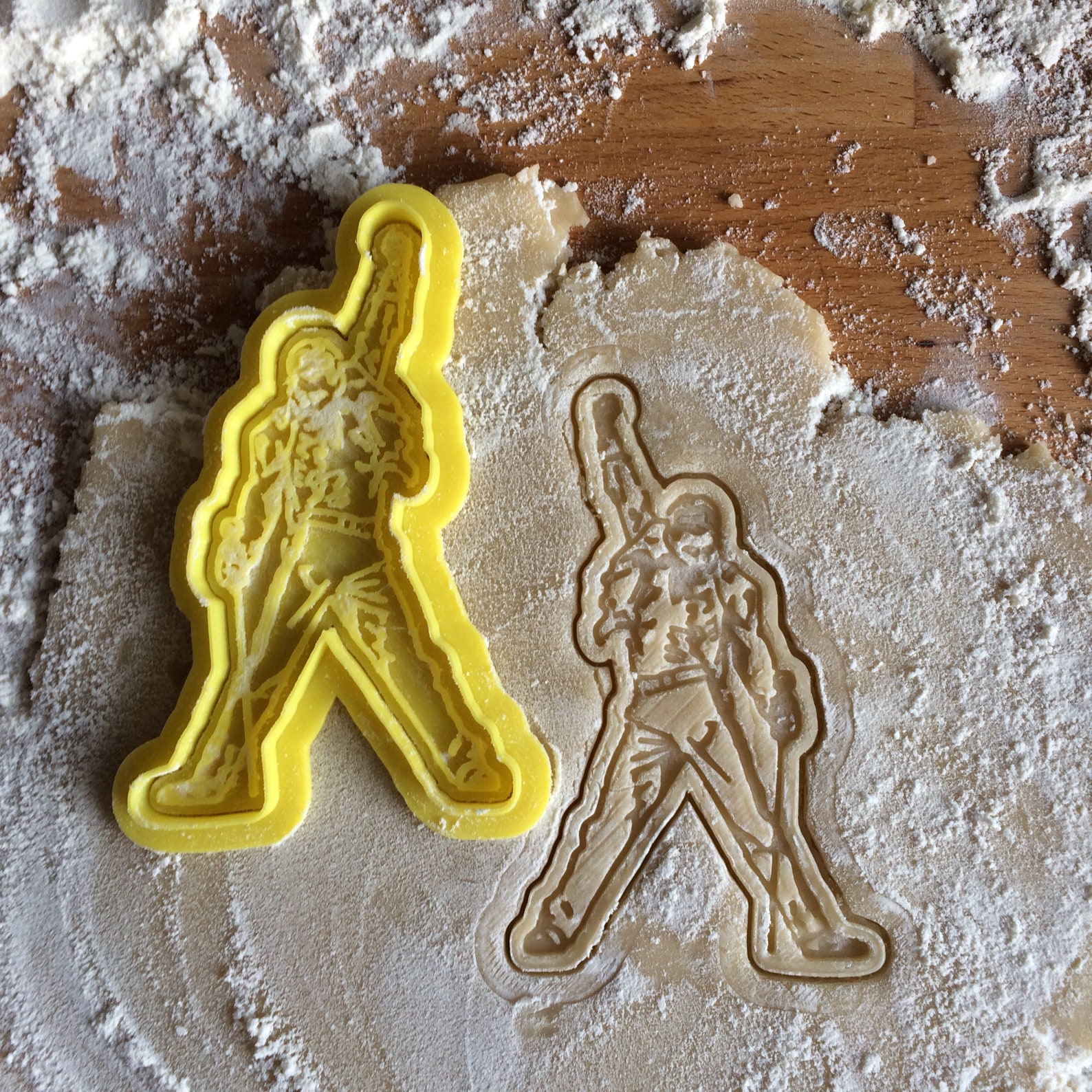Freddie Mercury Cookie Cutter. Queen Face Cookie Stamp. Etsy