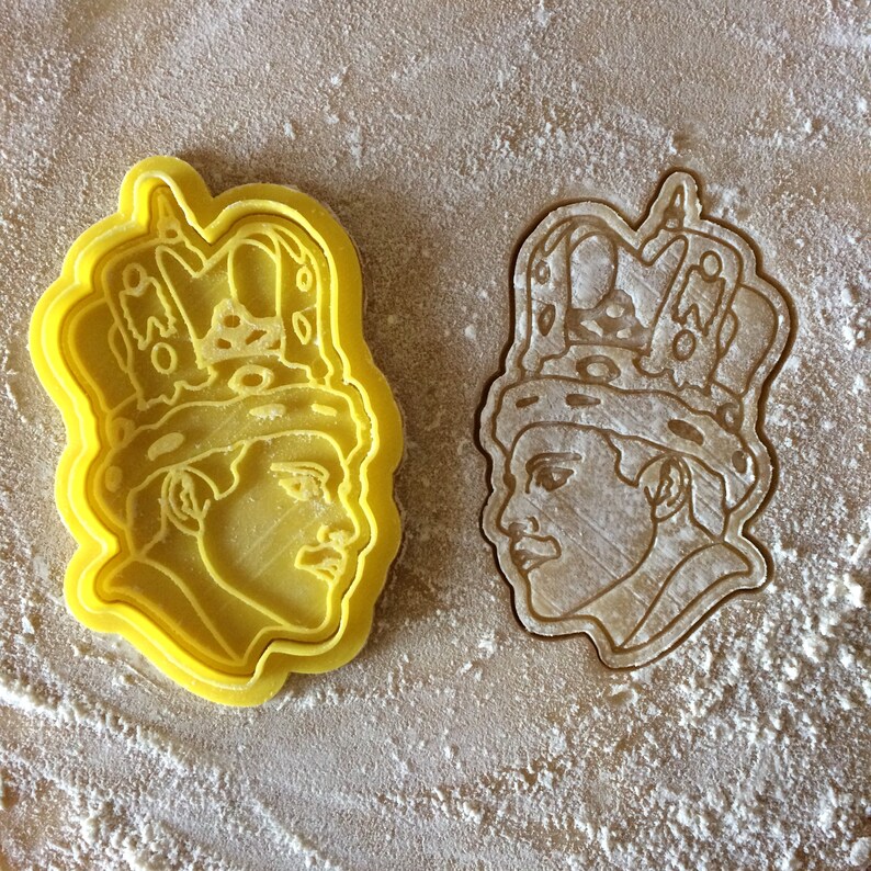 Freddie Mercury Cookie Cutter. Queen Face Cookie Stamp. Etsy