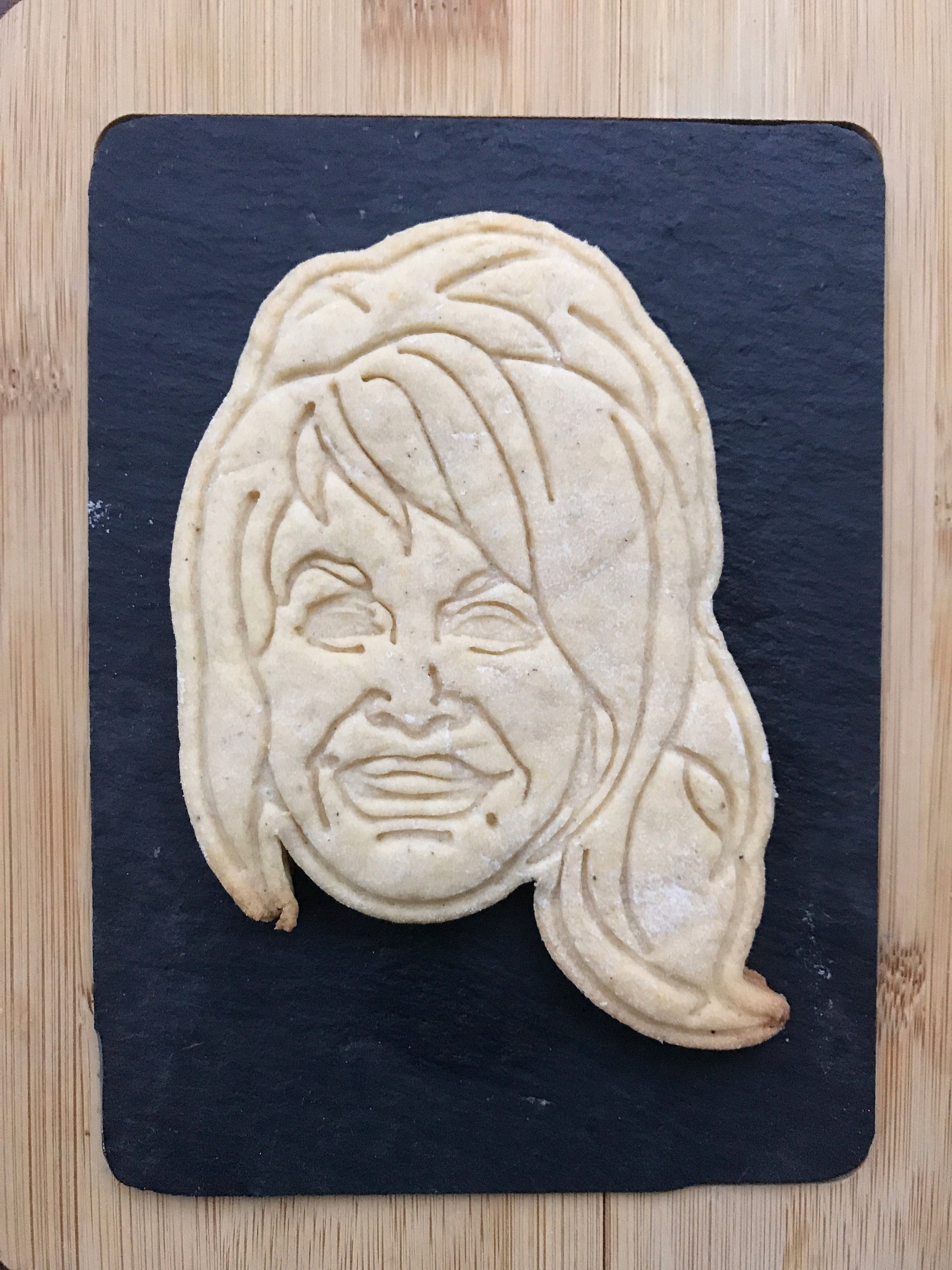 Dolly Parton cookie cutter. Dolly Parton face cookie stamp. Etsy