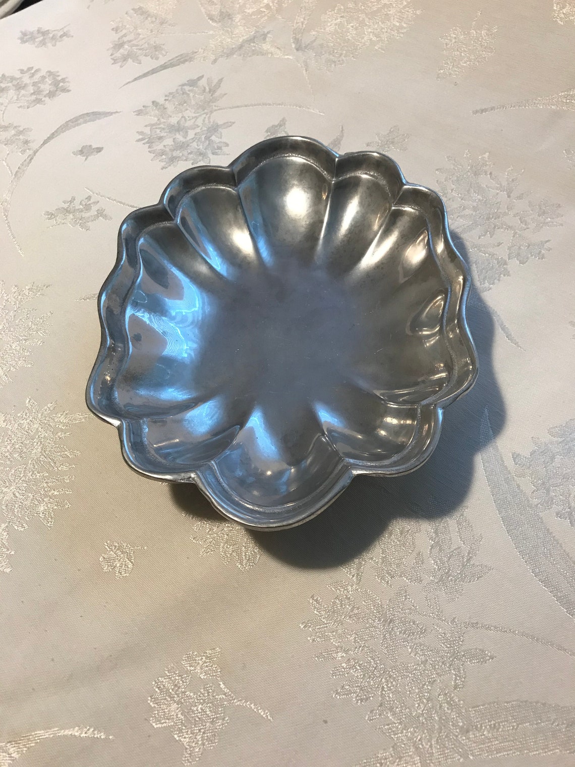 Wilton Armetale Pewter Fluted Serving Tray Etsy
