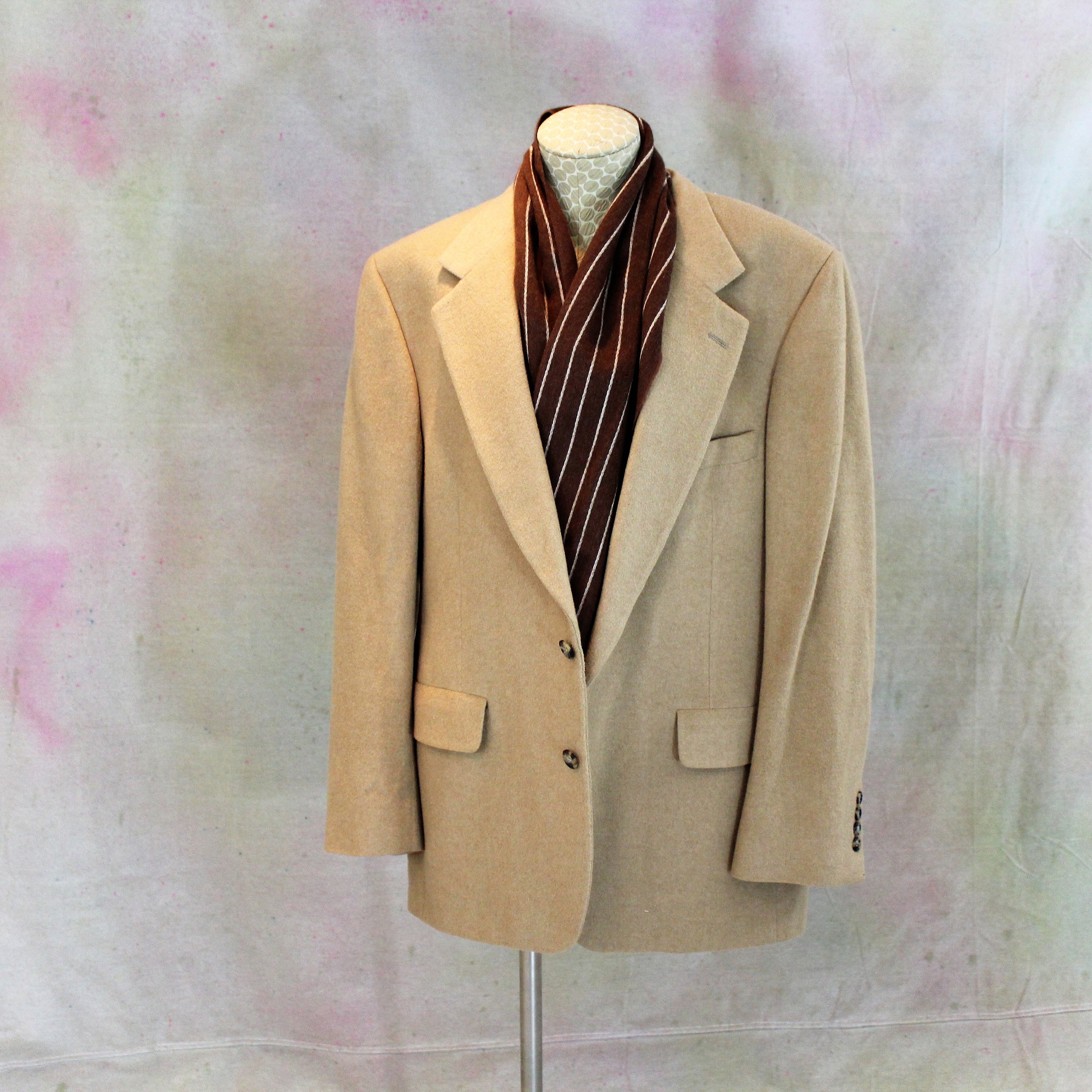Vintage Men S 100 Beige Camel Hair Jacket