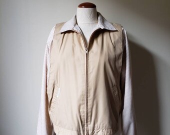 Vintage 80s short blazer windbreaker jacket | 1980s batwing zipper bomber jacket Jordache medium-large