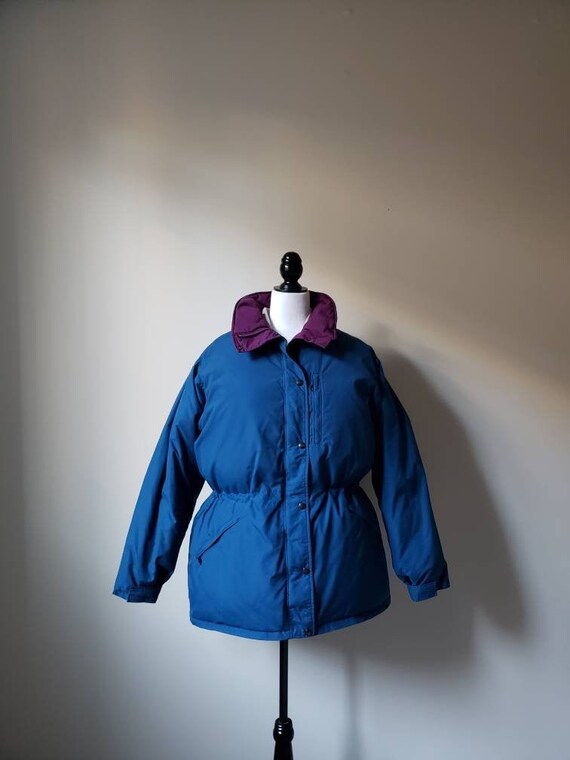 Vintage 80s, 1980s LL Bean parka, winter jacket, p