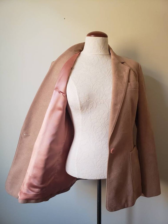 Microsuede blazer new arrivals