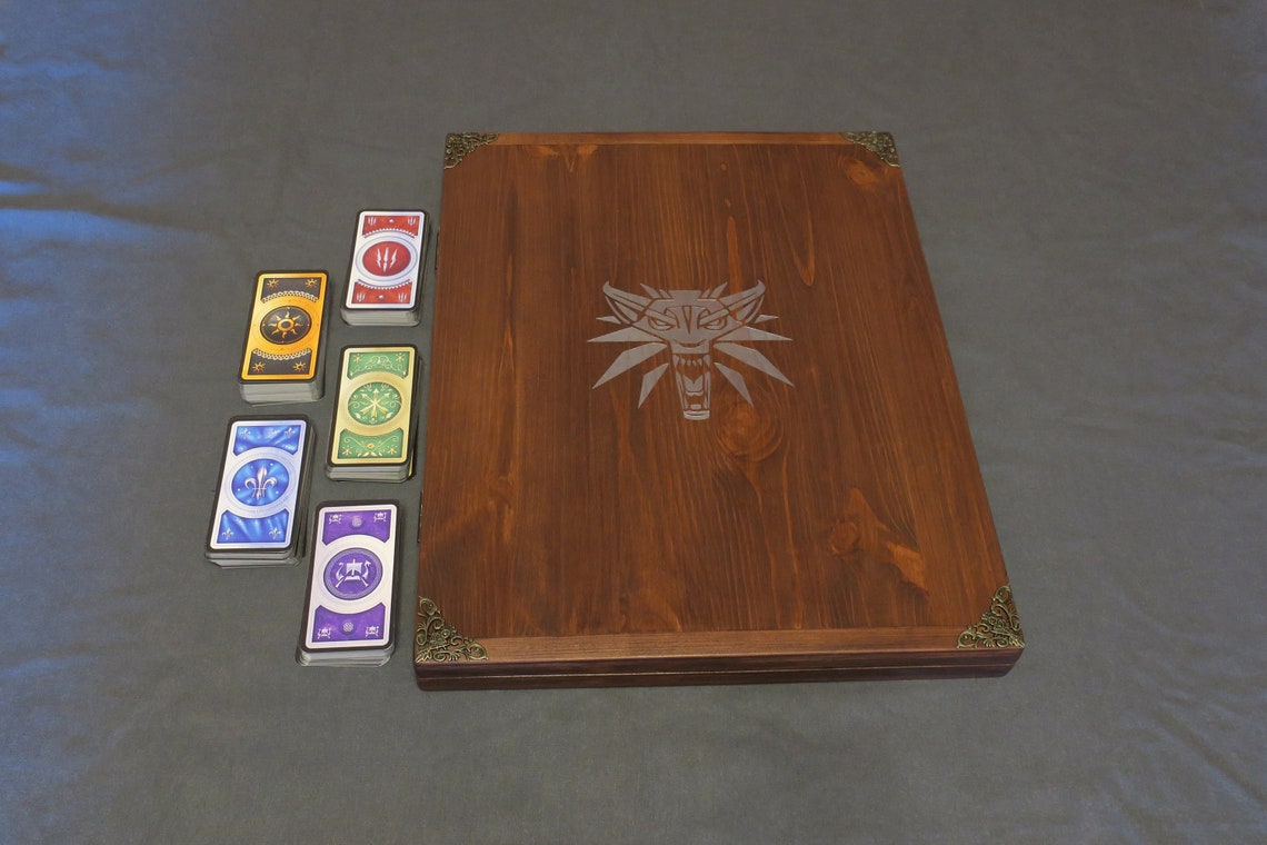 5 Gwent Decks Gwent Board: Special Set Witcher 3 Wild Hunt | Etsy