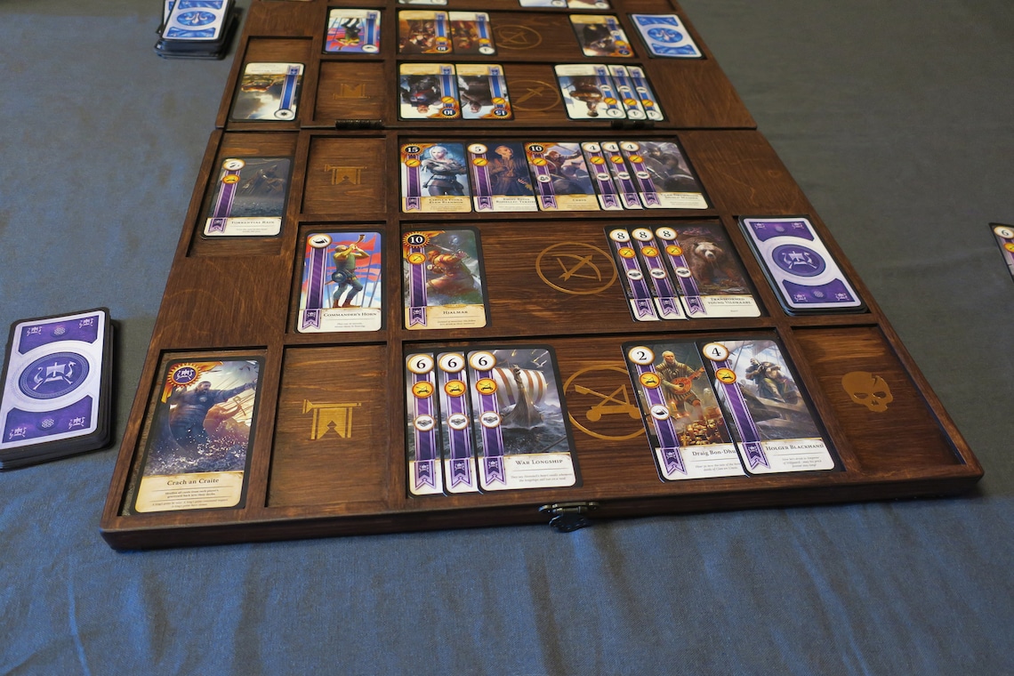 Skellige Deck Gwent Cards Witcher 3 Wild Hunt version | Etsy