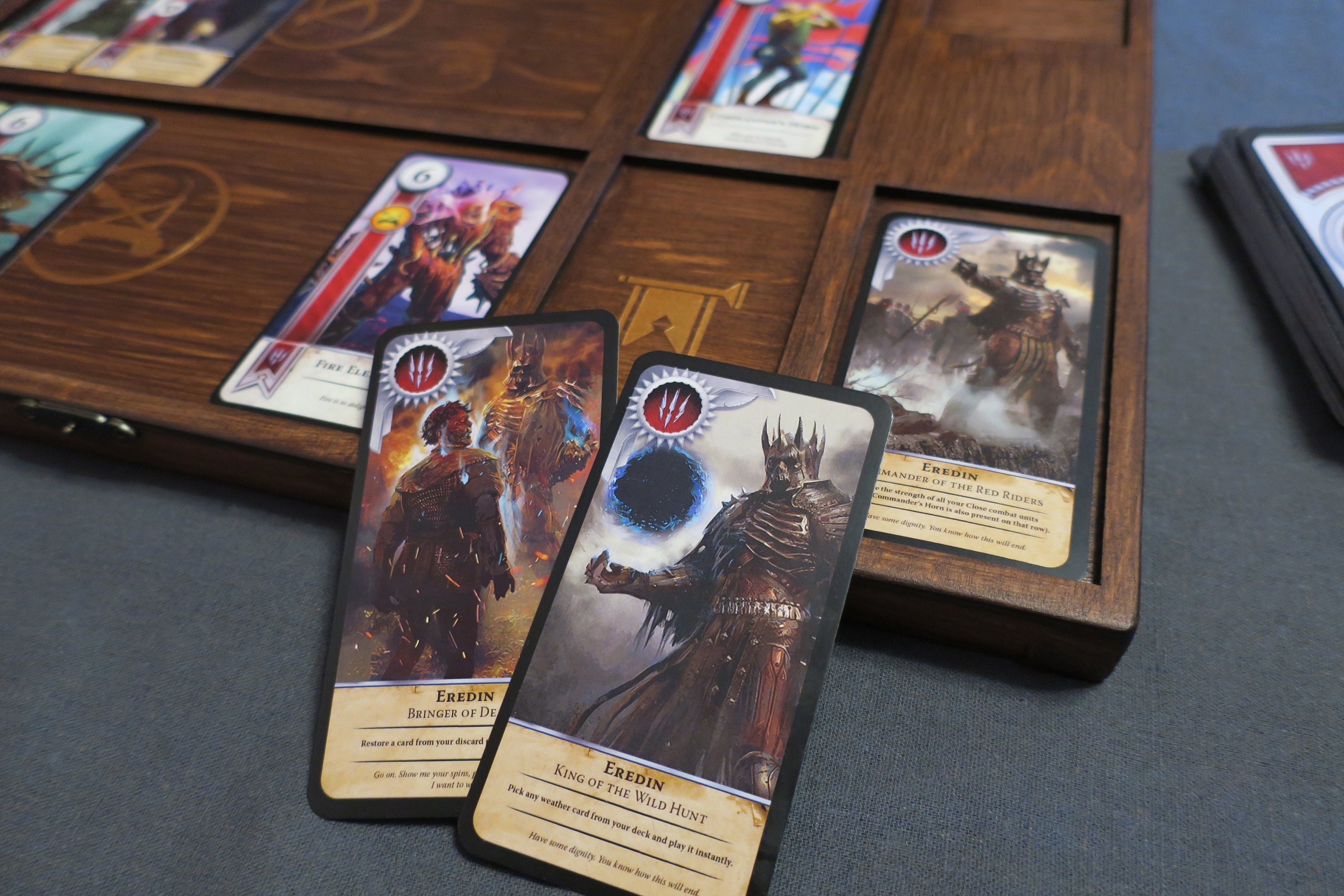 Monsters Deck Gwent Cards Witcher 3 Wild Hunt English Etsy