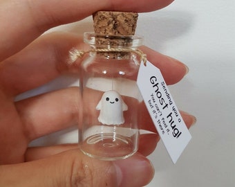 Ghost Hug thoughtful best friend mum boyfriend girlfriend, thinking of you, mental heath anxiety support gift, halloween gift, cute ghost