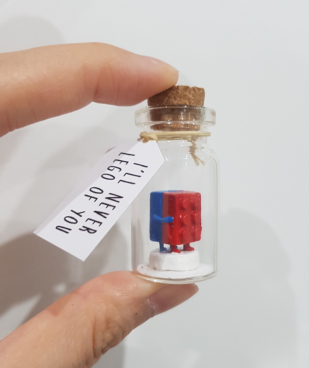 Never Lego, Hug and Never Lego, Lego Gift for Anniversary, Lego Lover