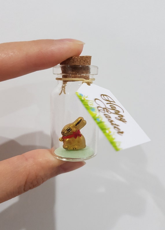 Mini lindt bunny, birthday bunny, chocolate lover gift, cute chocolate bunny, easter bunny, chocolate bunny hoppy birthday, easter egg