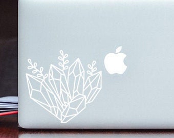 Crystal Gem Vinyl Decal, Geologie laptop sticker, Crystal overzicht sticker, Crystal Die Cut Vinyl, Geode Cup Decal, Car Decal Vinyl sticker