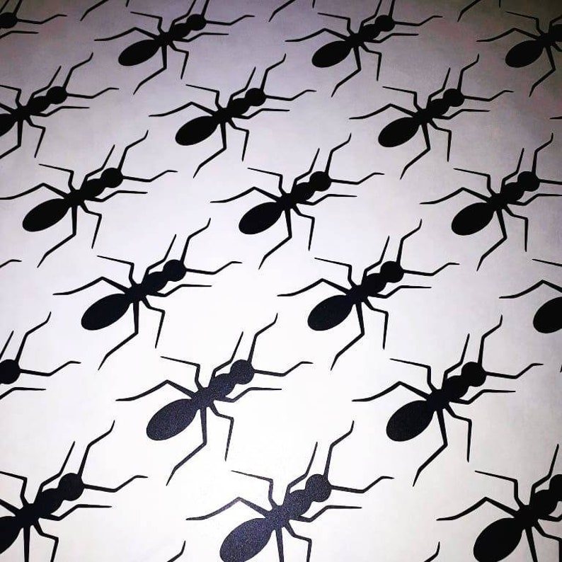 50 Ant Vinyl Decals Bug Wall Sticker Insect Stickers Etsy