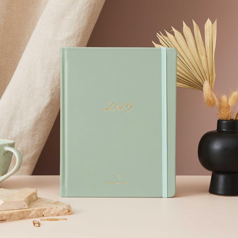2025 Book Bound Planner Etsy