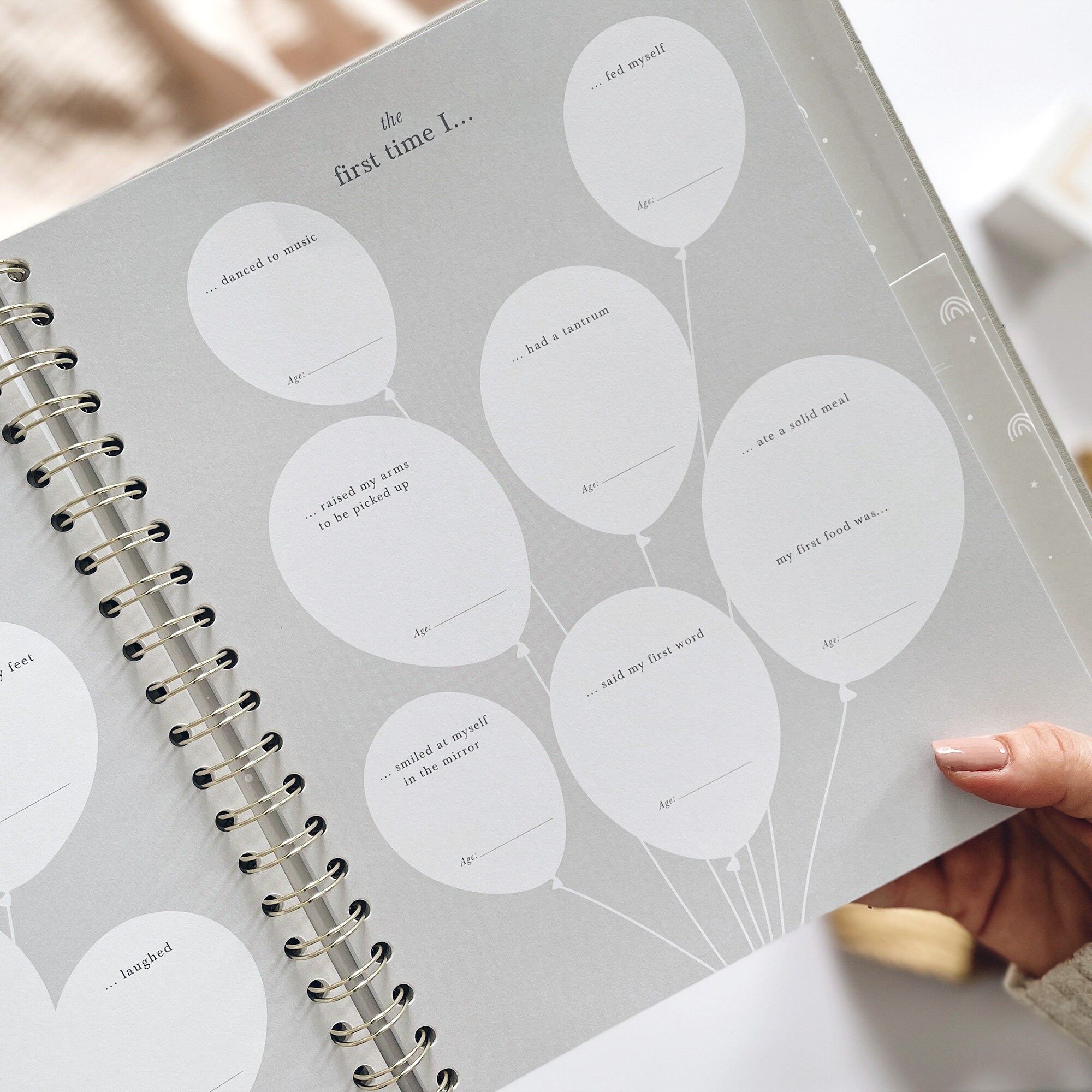 My Baby Book Baby Memory Book Safari Keepsake Memory Etsy