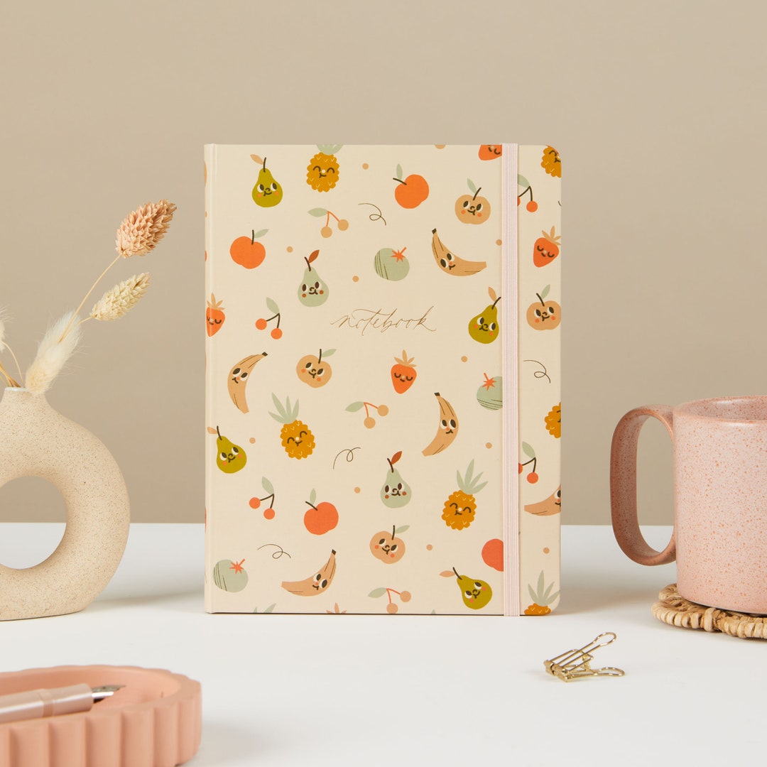 Luxury Notebook / Journal Tutti Frutti Gift for Her, Present, Work From