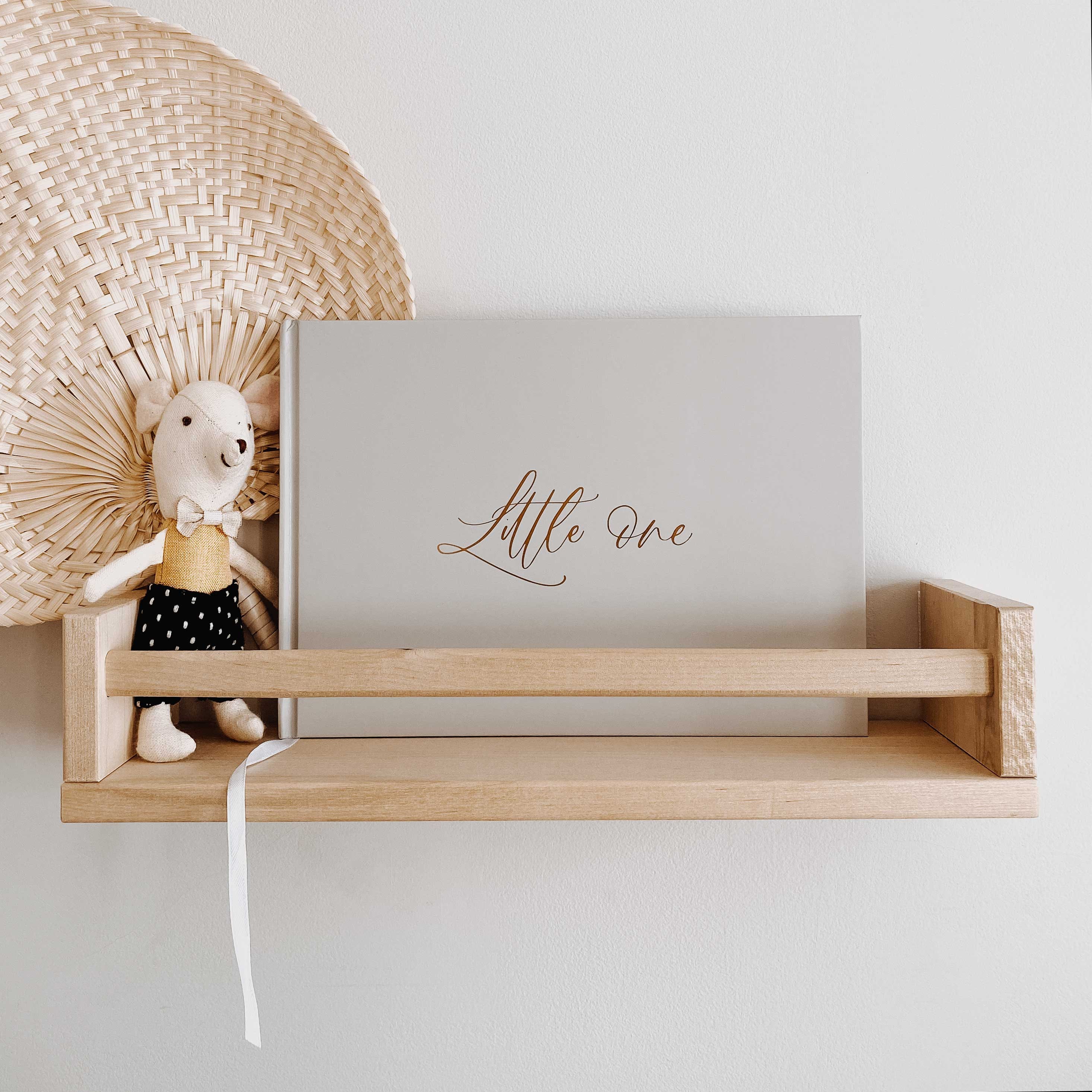 Luxury Baby Memory Book little One Grey With Gold Foil Etsy UK