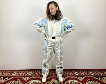 Vintage 80s Vine Red Colored Ski Suit Women One Piece Vintage 80s Vine Red Colored Ski Suit Women One Piece