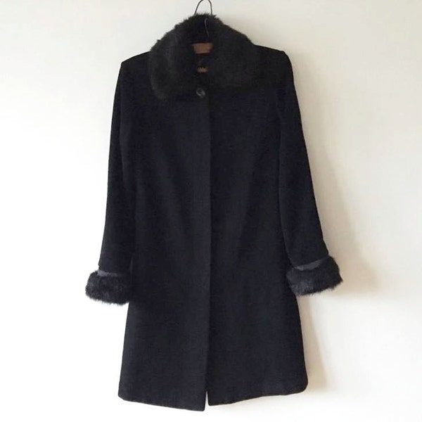 Wool Blend Coat - Etsy