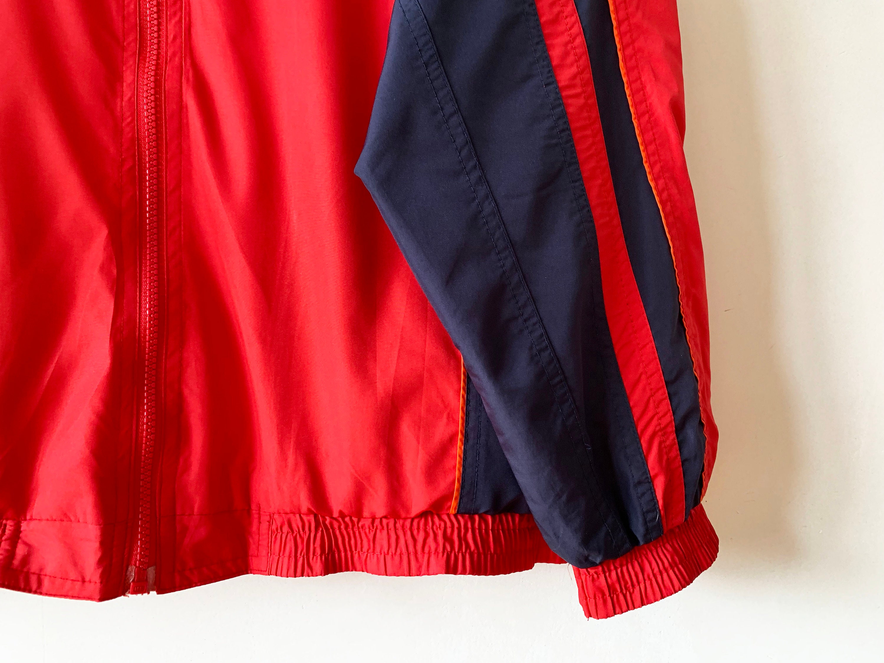 Vintage Red PUMA Jacket Puma Zipper Track Jacket Red Jogging Parka ...