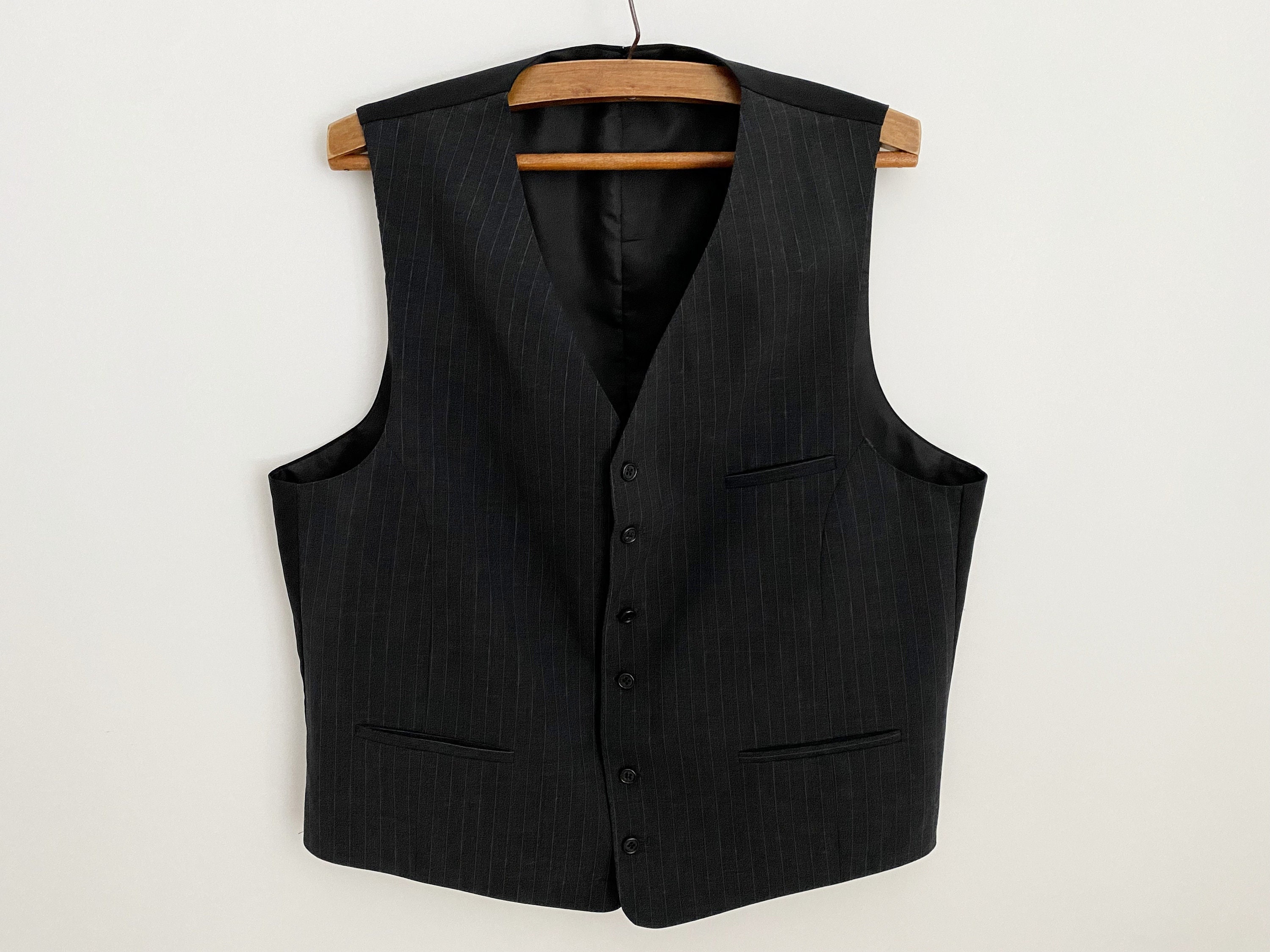 Striped Waistcoat - Etsy