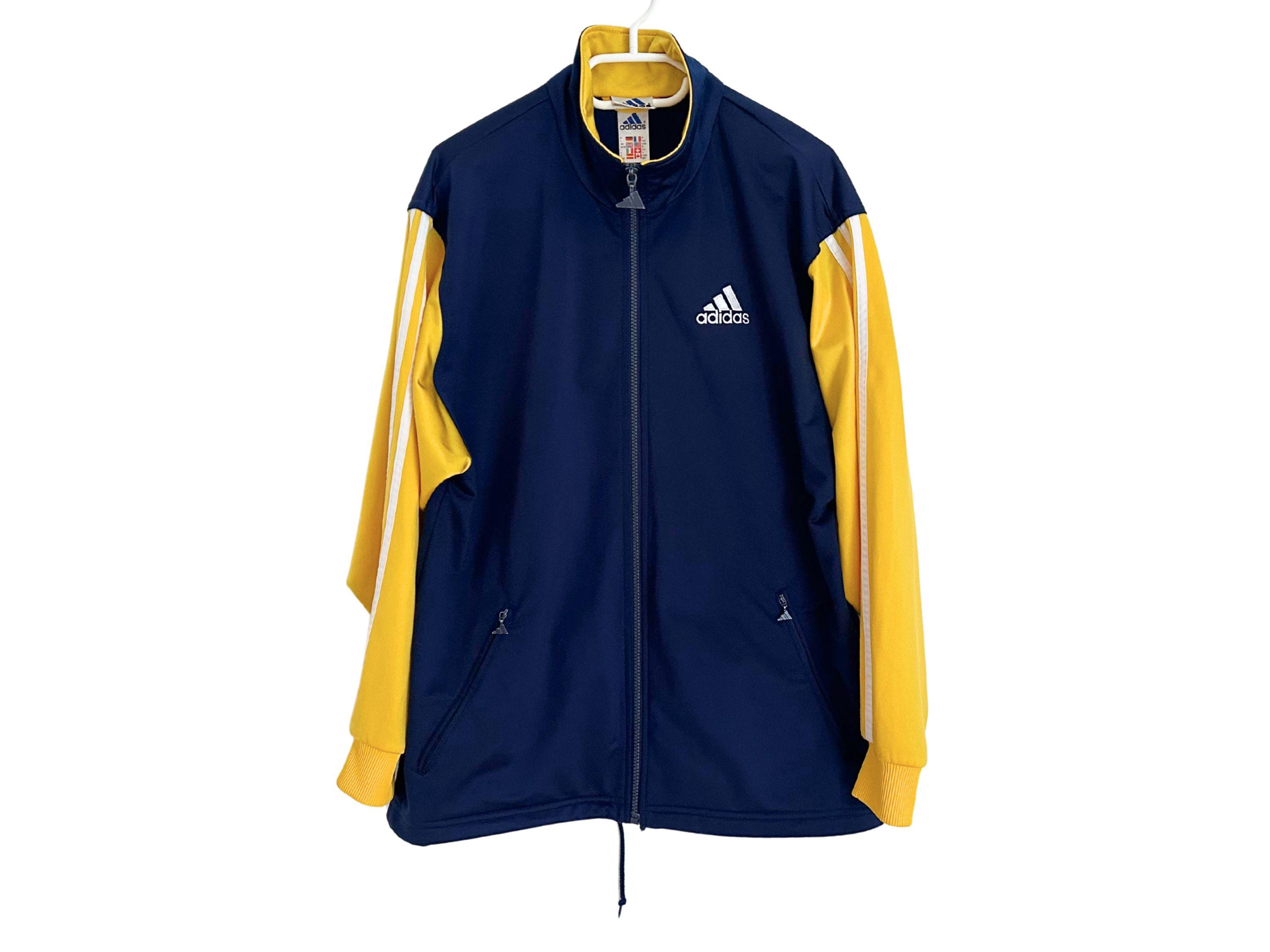 90s Vintage Adidas Track Jacket: Zip up Sweatshirt Size S