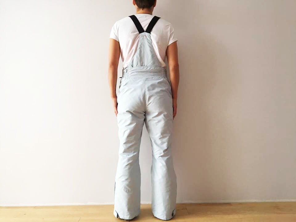 Light Blue Ski Pants One Piece Ski Suit Blue Ski Pants Snowsuit Hipster